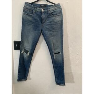 Men's Hudson Jeans Denim Blue Zack Skinny measured Size 30